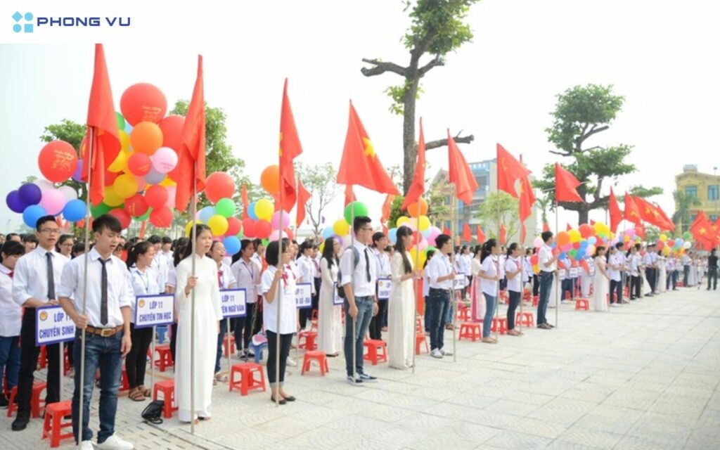 Lễ tổng kết năm học trước khi nghỉ hè