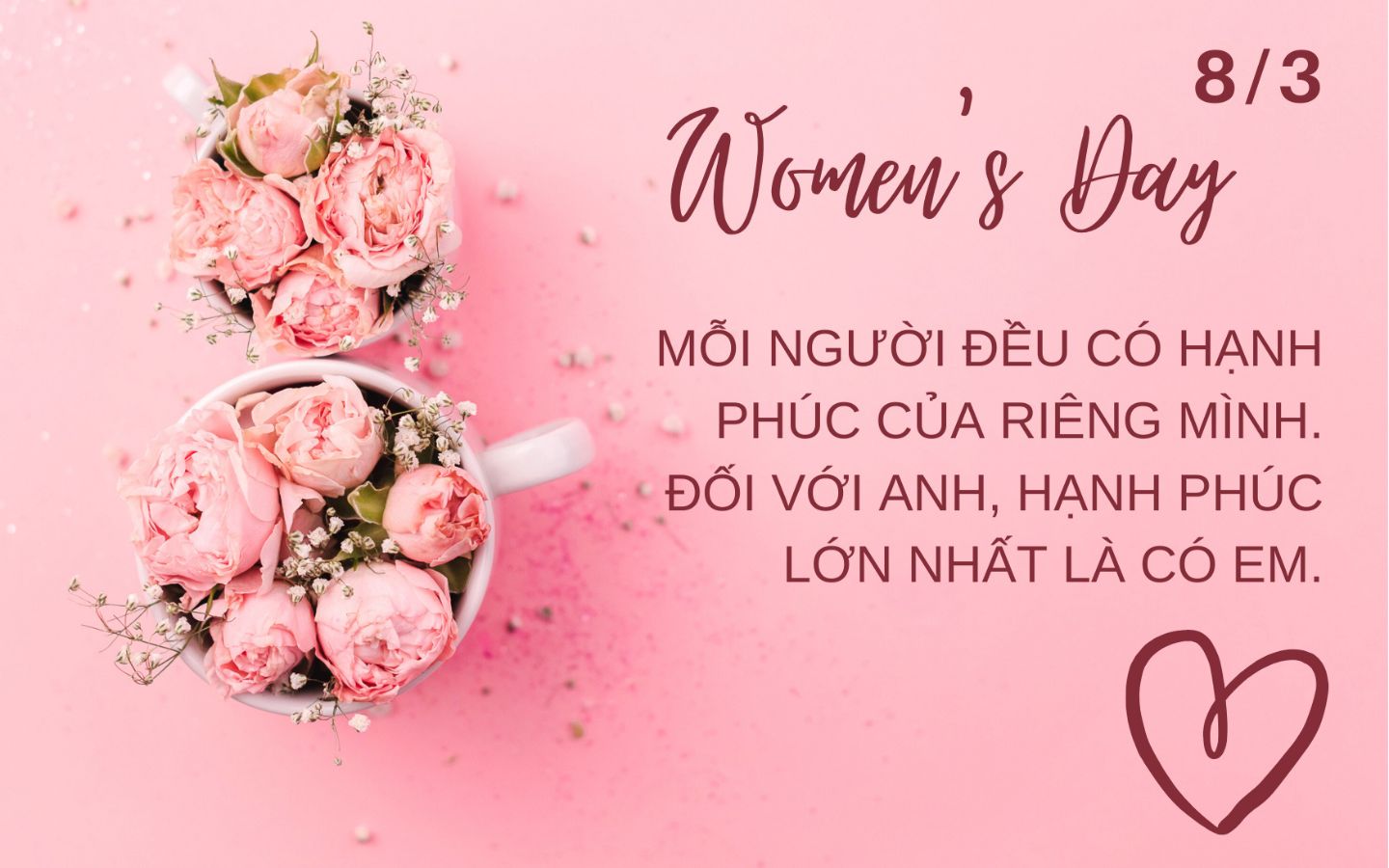 Lời chúc ngọt ngào dành cho bạn gái 