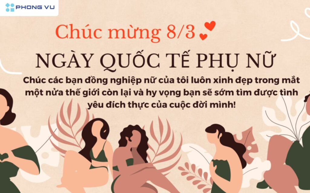 Lời chúc dành cho đồng nghiệp nữ