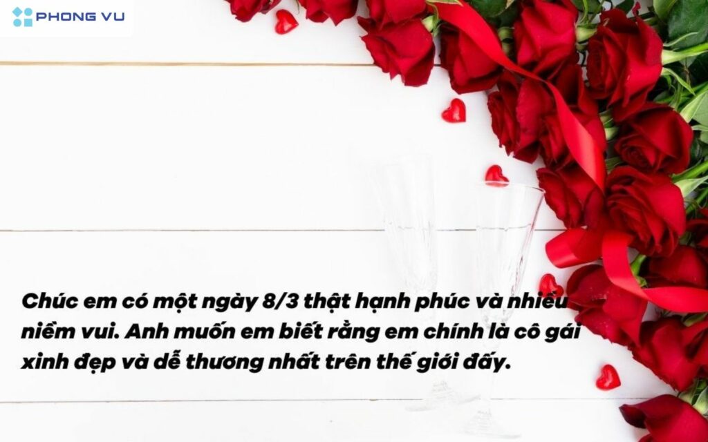 Lời chúc 8/3 ý nghĩa