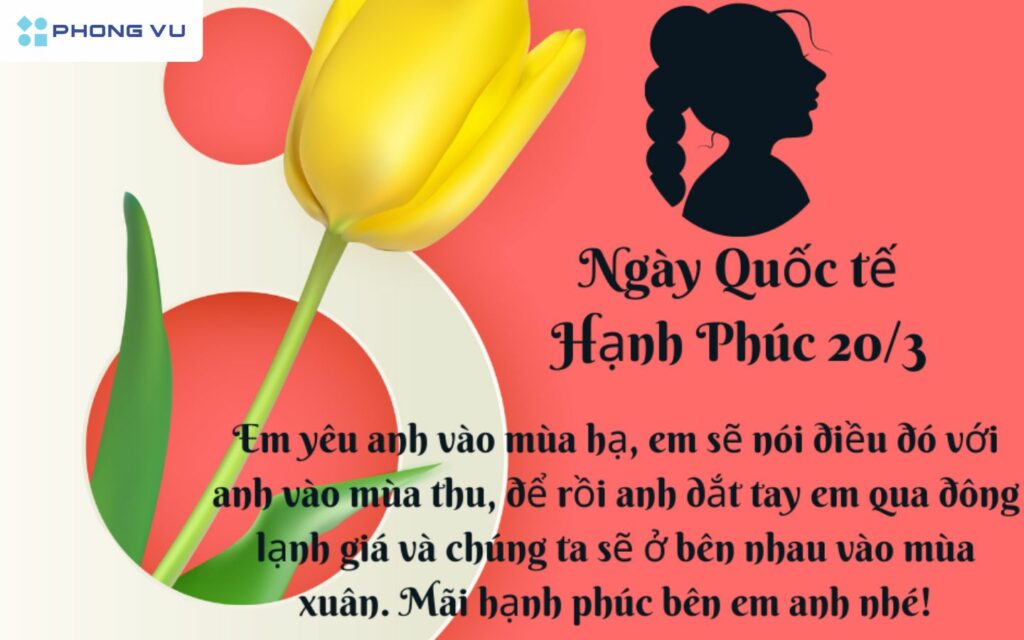 Câu chúc ngày Quốc tế Hạnh phúc cho chồng