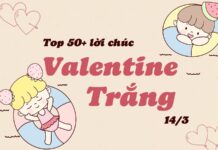 Top 50+ lời chúc ngày 14/3, lời chúc Valentine Trắng ý nghĩa nhất 2025