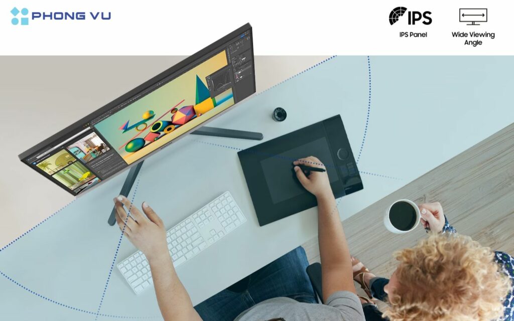 Top 5 màn hình 24 inch dưới 4 triệu cho học sinh, sinh viên 1 Màn hình 24 inch phù hợp để làm việc đồ họa, thiết kế, xem phim