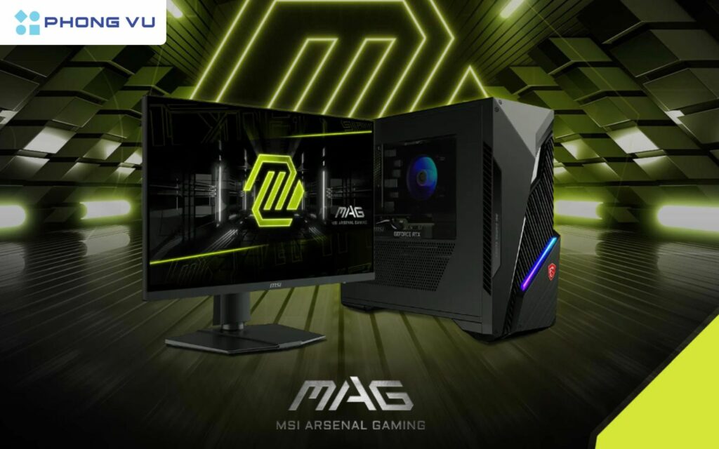 MSI MAG 276CXF 27 inch mang lại chất lượng hiển thị vượt trội