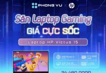 Mua laptop gaming HP Victus 15 tại Phong Vũ với mức giá cực ưu đãi
