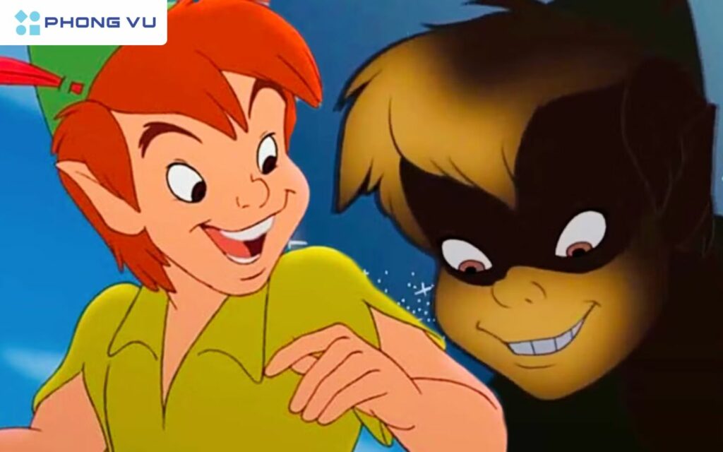 Peter ở đây gợi nhắc đến Peter Pan, một nhân vật nổi tiếng trong hoạt hình