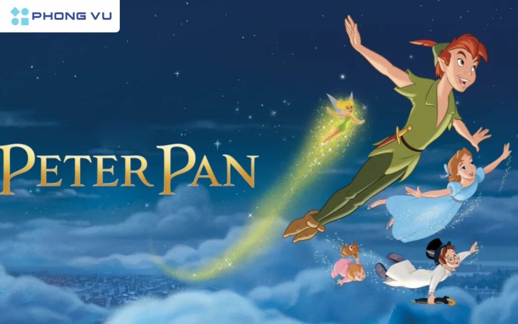 Peter Pan có nghĩa là không bao giờ lớn