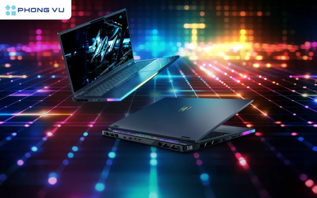 Acer Predator Helios 18 AI là dòng laptop gaming cao cấp nhất của Acer, trang bị cấu hình "khủng" nhất hiện nay