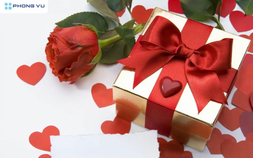 Tặng quà là cách để bày tỏ lòng biết ơn của mình với phái đẹp