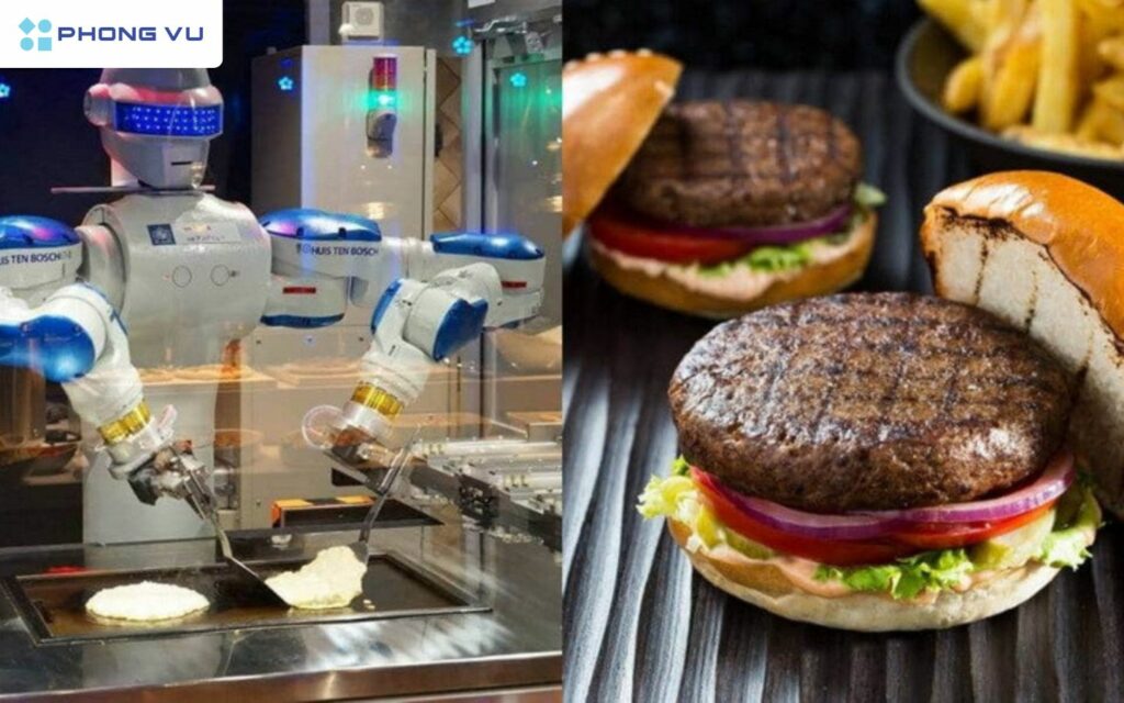 Nhà hàng tại Bắc Kinh đã thử nghiệm triển khai robot đầu bếp