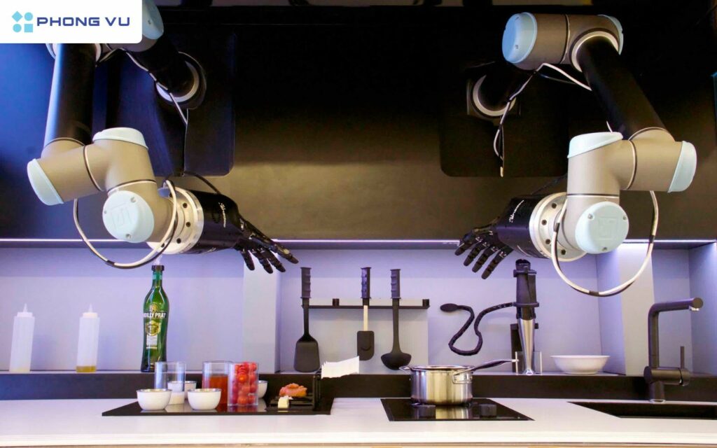 Trong tương lai robot đầu bếp sẽ là trợ thủ hữu ích cho nhiều người