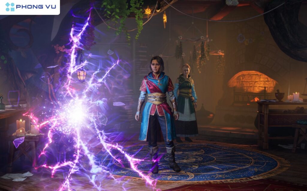 Bom tấn mới ra mắt khiến game thủ phát cuồng, nhận rating cao ngất ngưởng 3 Trong game, mỗi người chơi điều khiển một nhân vật, Mio hoặc Zoe với các kỹ năng và góc nhìn riêng biệt