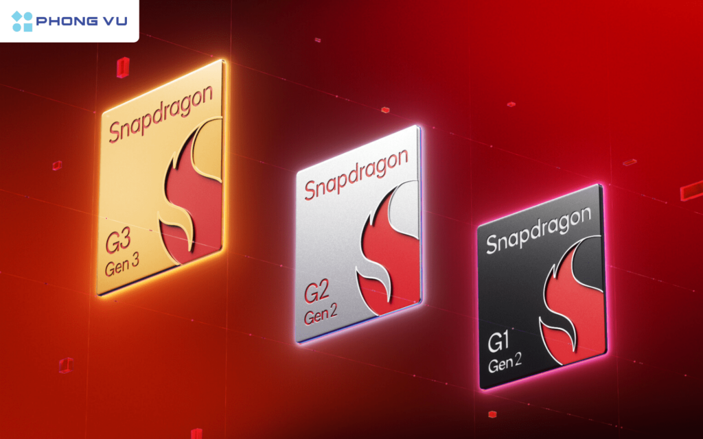Qualcomm mở rộng dòng Snapdragon G với ba vi xử lý mới