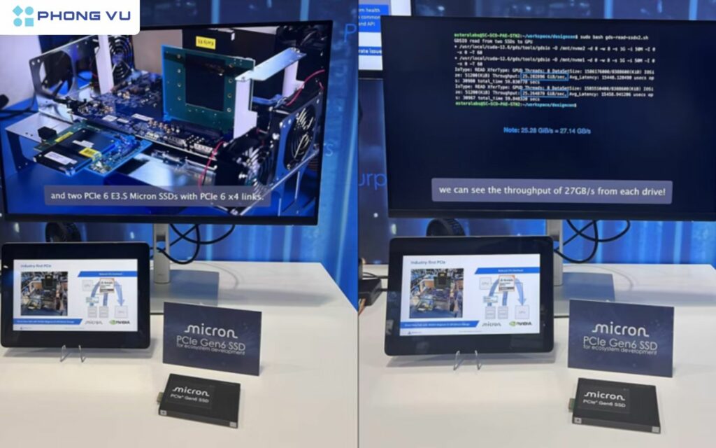SSD PCIe 6.0 đầu tiên đạt tốc độ 'khủng' đến 27 GB/giây 3 Trong ngành AI, nơi các mô hình học sâu yêu cầu truy xuất lượng dữ liệu khổng lồ trong thời gian thực