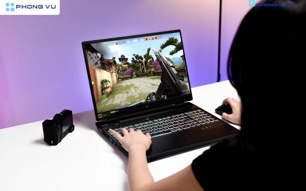 Test hiệu năng thực tế Acer Predator Helios 16 PH16 i7-13700HX và RTX 4070 1 Phiên bản PH16-71-72BV được trang bị bộ vi xử lý Intel Core i7-13700HX thế hệ thứ 13 và card đồ họa NVIDIA GeForce RTX 4070