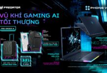 Pre-order laptop Acer Gaming Predator Helios 2025 tại Phong Vũ: Ưu đãi hấp dẫn lên đến 24 triệu đồng