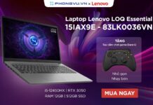 Ưu đãi sở hữu Laptop gaming Lenovo LOQ Essential 15IAX9E với tay cầm Dare-U H101X miễn phí Ưu đãi sở hữu Laptop gaming Lenovo LOQ Essential 15IAX9E với tay cầm Dare-U H101X miễn phí