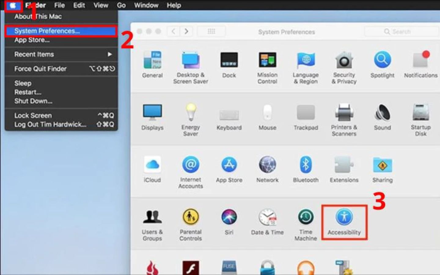 Gõ chữ a còng @ bằng bàn phím ảo của Macbook