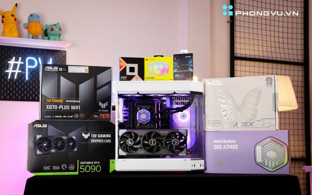 Xu hướng build PC năm 2025: Cấu hình 32GB RAM, SSD 1TB lên ngôi 4 32GB RAM: Chuẩn mới cho xu hướng build PC 2025
