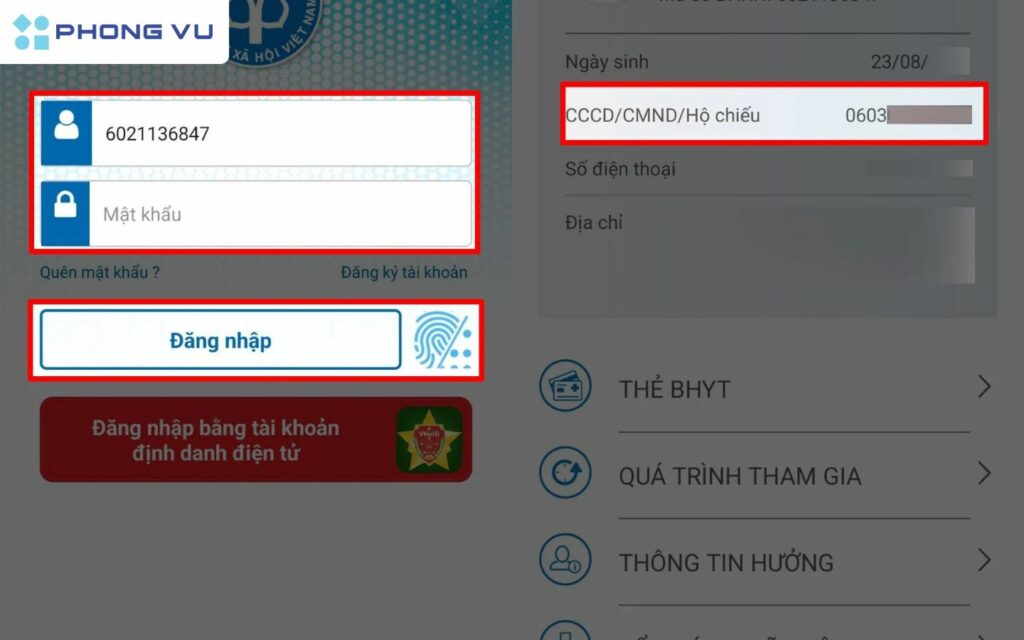 Các bước kiểm tra tình trạng cập nhật CCCD trên VssID