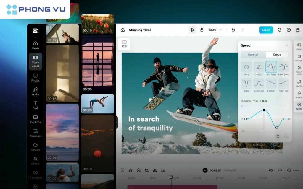 Trải nghiệm hàng loạt tính năng cao
