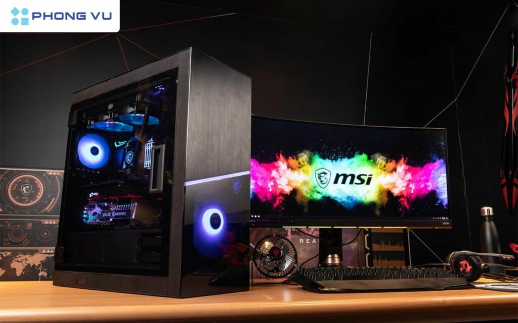 Bộ phận bên ngoài bao bọc cho các linh kiện bên trong máy tính