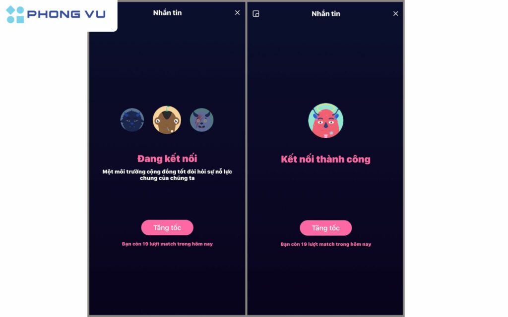 Cuộc gọi giới hạn 7 phút.