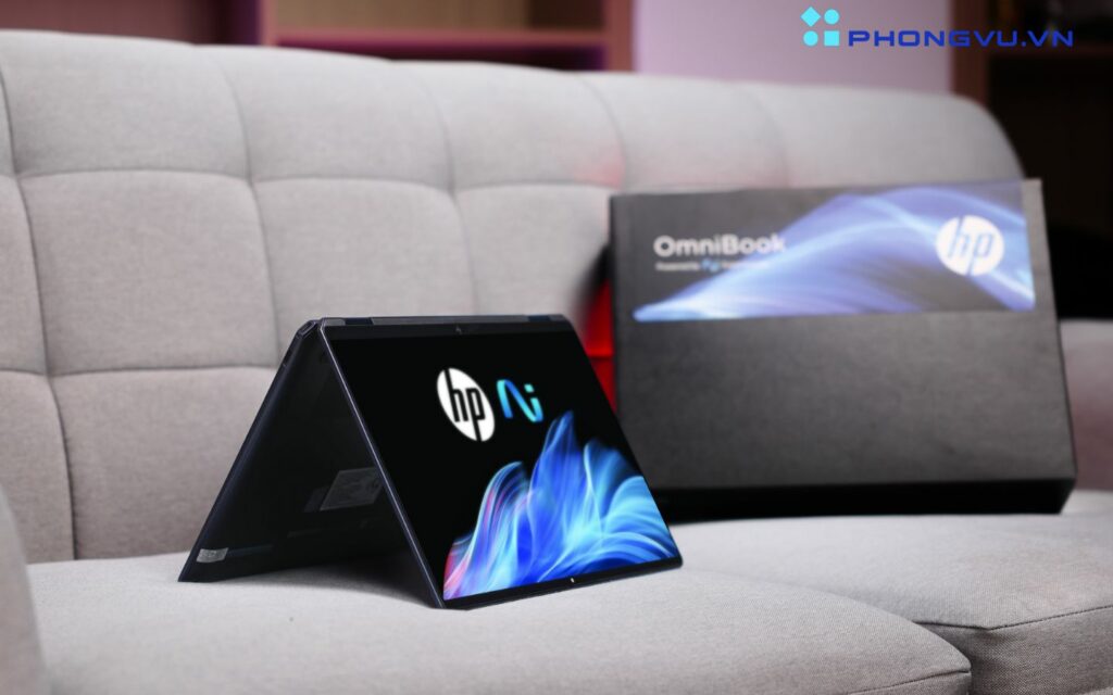Đánh giá Laptop AI HP OmniBook Ultra Flip 14: Quá xịn! 1 Thiết kế của HP OmniBook Ultra Flip 14 đề cao sự tiện lợi