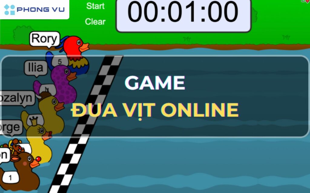 Game đua vịt vui nhộn
