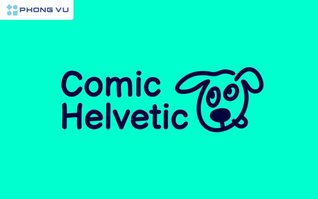 Kết hợp sự rõ ràng của Helvetica với nét vui nhộn của Comic