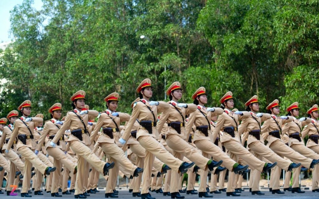 Khối nữ Cảnh sát giao thông