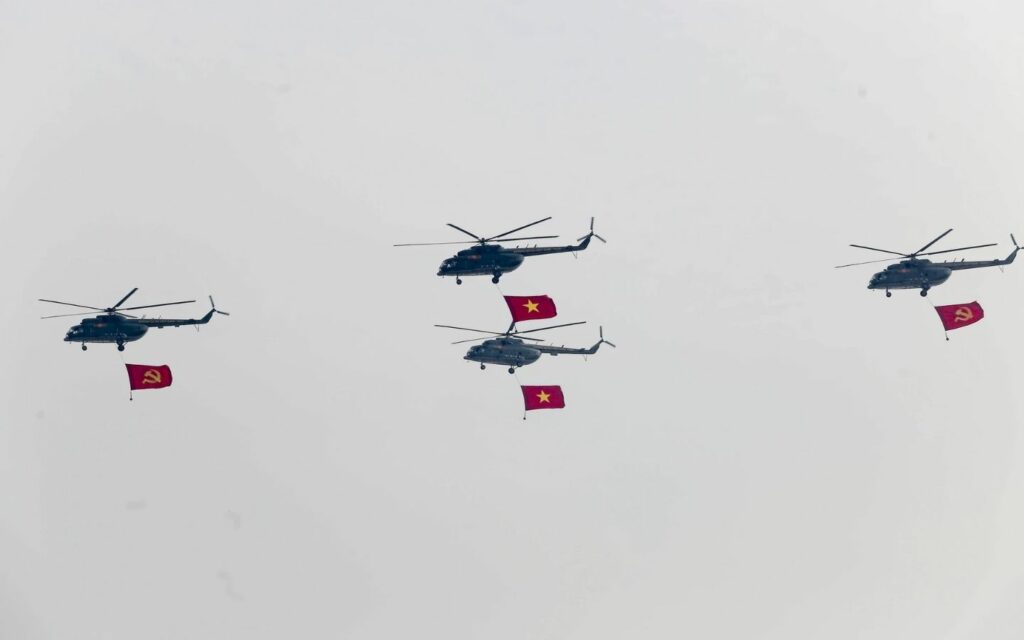 Biên đội trực thăng vũ trang thuộc Quân chủng Phòng không - Không quân