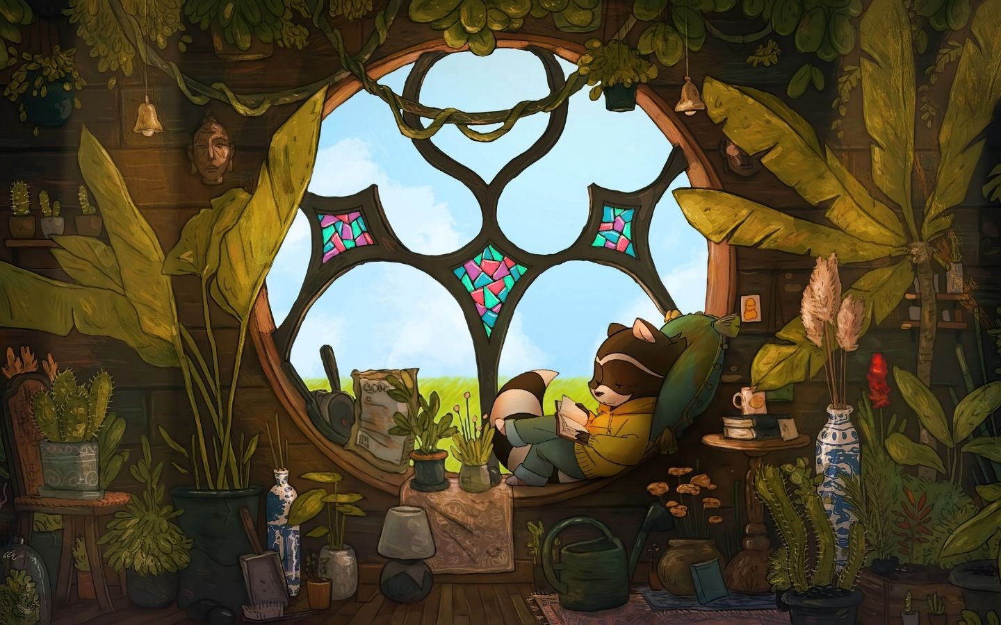 Cửa sổ kính màu ảo diệu