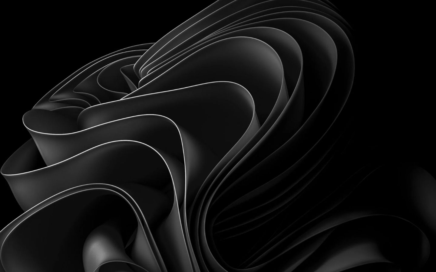 Logo đen huyền bí, sang trọng