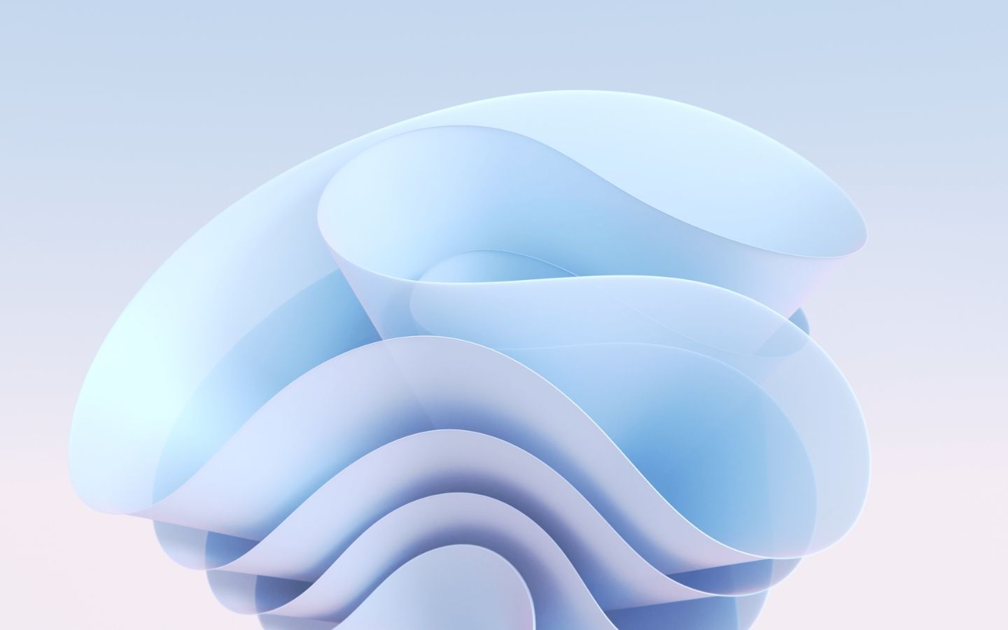 Nghệ thuật trừu tượng xanh pastel