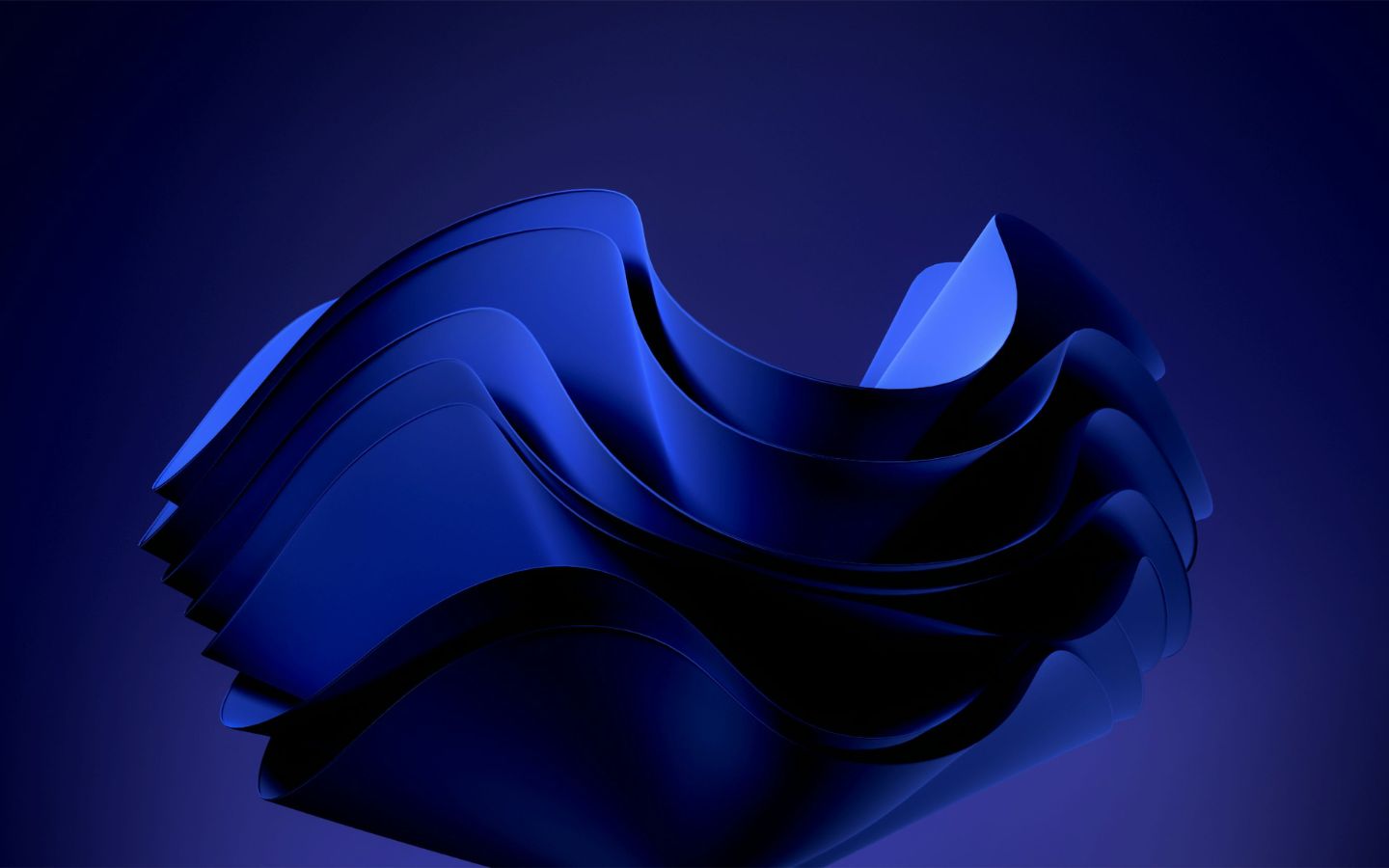 Làn sóng phát sáng nền xanh