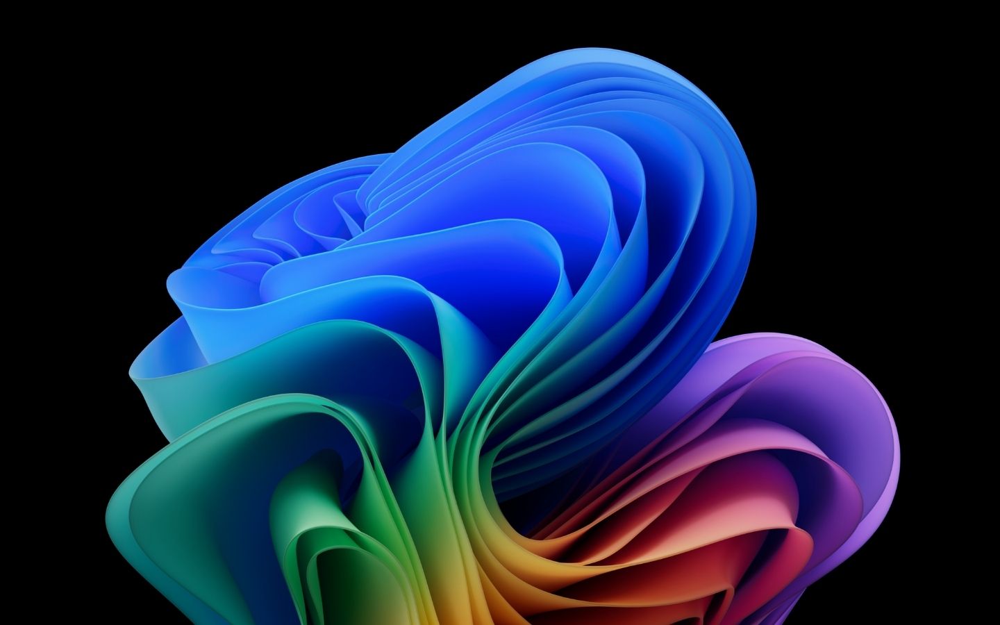 Logo sắc cầu vồng bắt mắt