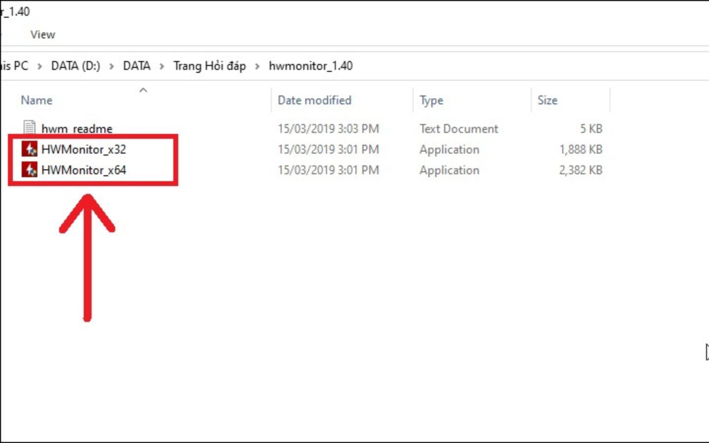 Cách kiểm tra pin laptop chuẩn xác và mẹo kéo dài tuổi thọ pin 9 Mở thư mục vừa giải nén