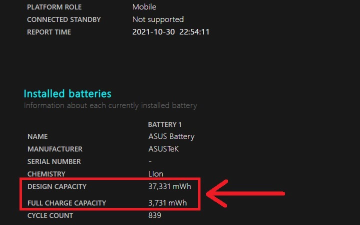 Cách kiểm tra pin laptop chuẩn xác và mẹo kéo dài tuổi thọ pin 5 Xem toàn bộ thông tin về pin tại đây