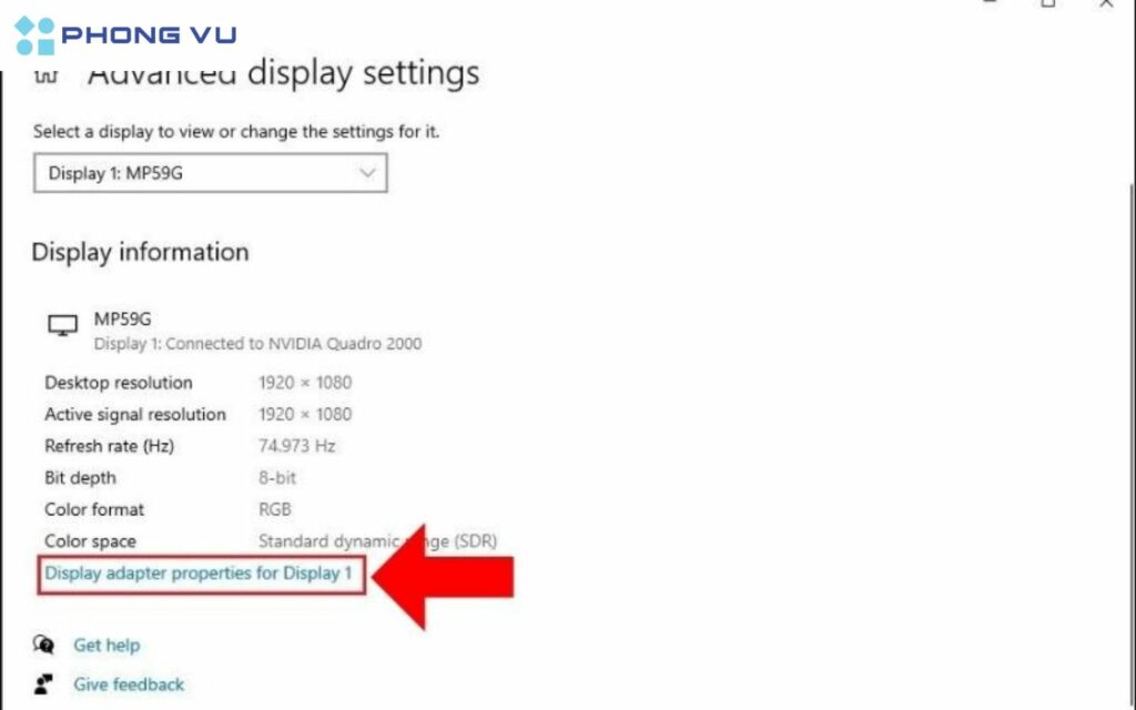 Cách kiểm tra tần số quét màn hình trên máy tính & điện thoại 4 các bước kiểm tra tần số quét màn hình
