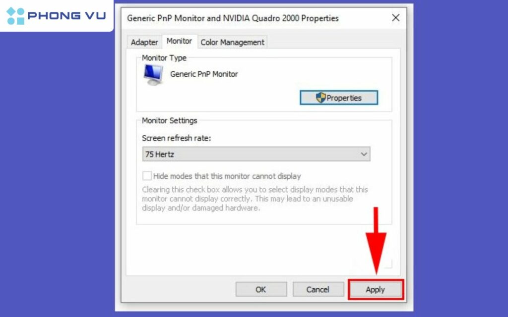 Cách kiểm tra tần số quét màn hình trên máy tính & điện thoại 6 kiểm tra tần số quét màn hình máy tính