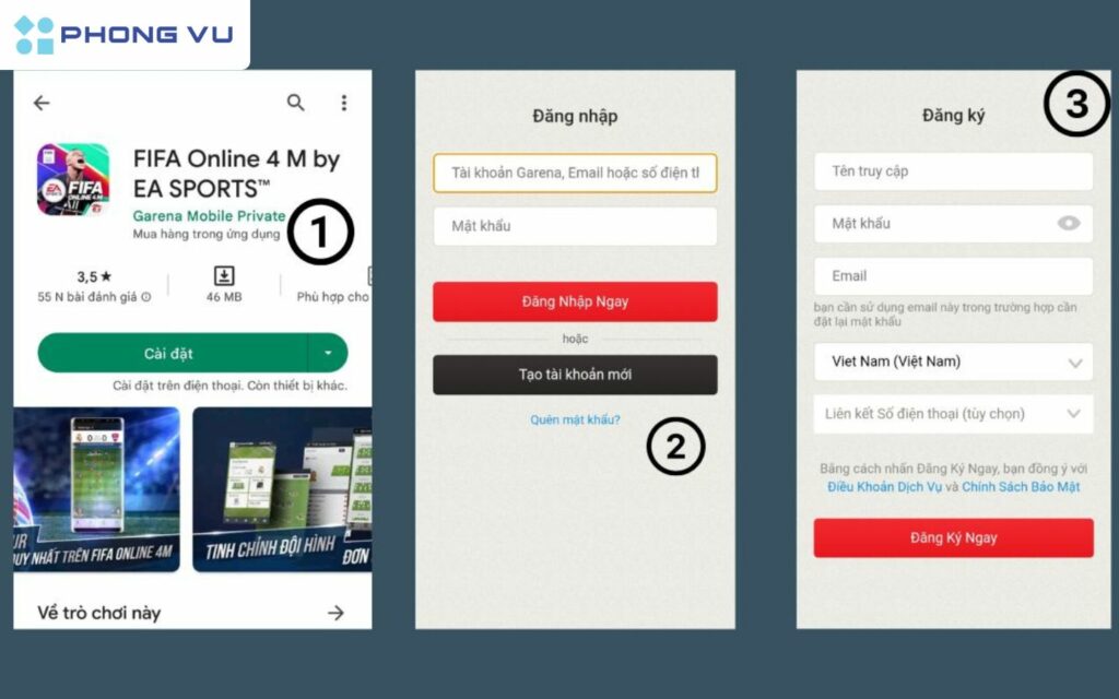 Cách tải game FC Online trên điện thoại đơn giản nhất