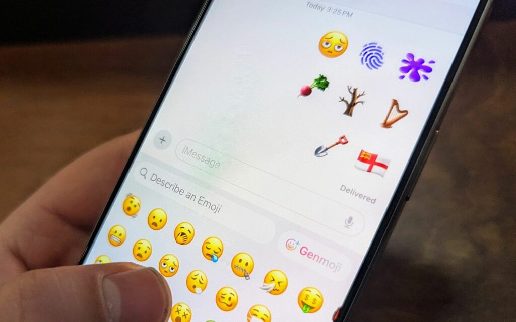 Biểu tượng Genmoji đã được đổi tên trên iOS 18.4