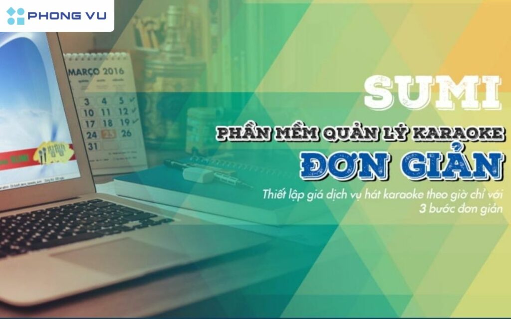 Phần mềm quản lý tính tiền karaoke SUMI giúp quản lý karaoke theo phòng, hỗ trợ giảm giá và quản lý thu chi hiệu quả