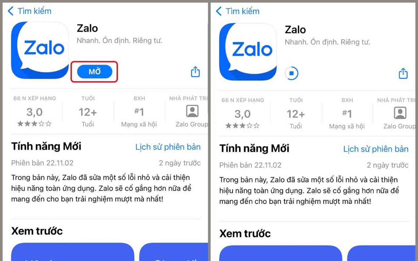 Tải về ứng dụng Zalo trên điện thoại (Nguồn: Internet)