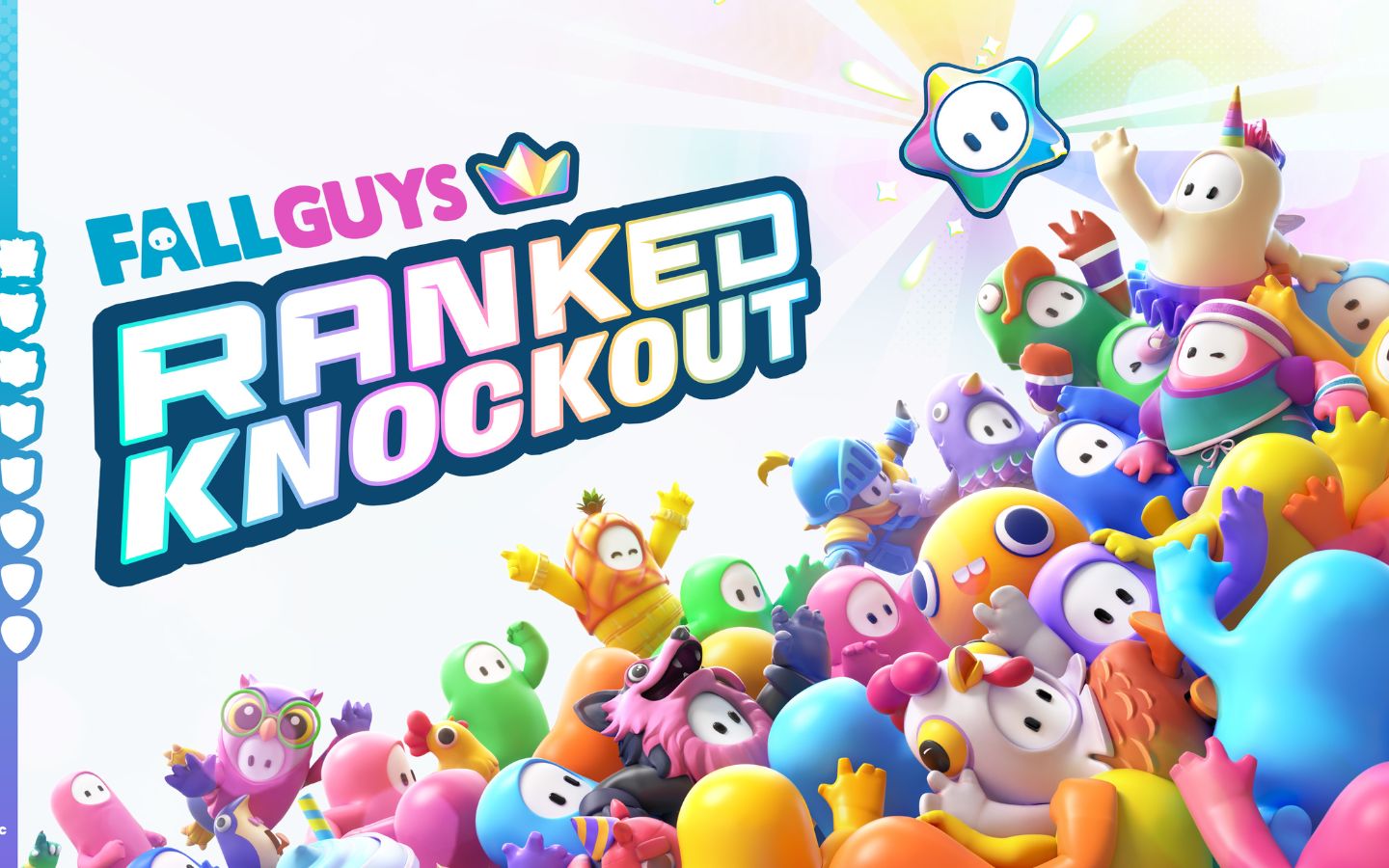 Fall Guys thuộc thể loại battle royal và đi cảnh cực kì giải trí