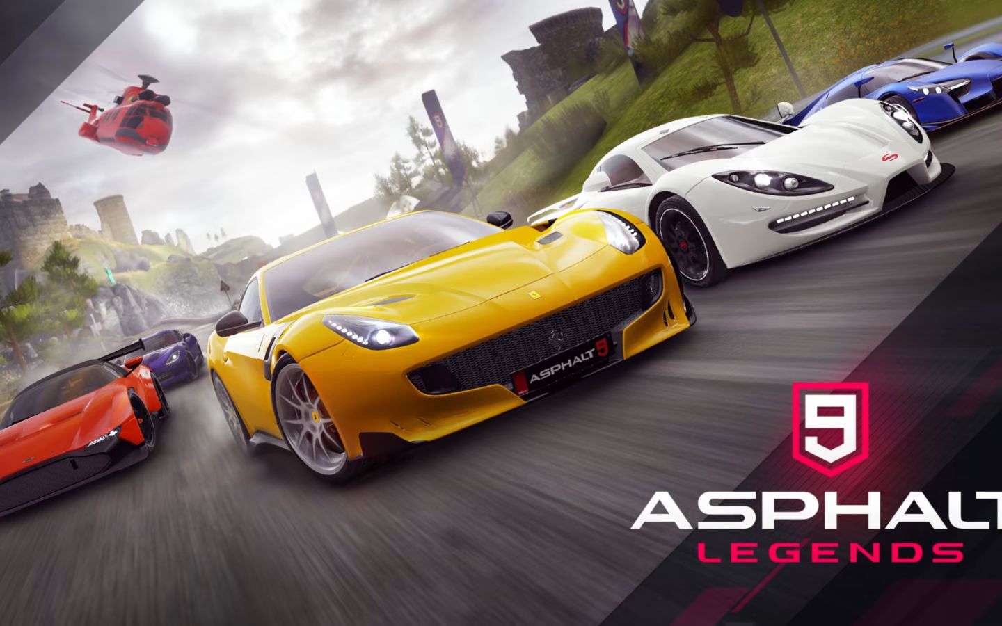 tựa game miễn phí thuộc thể loại đua xe Asphalt 9: Legends