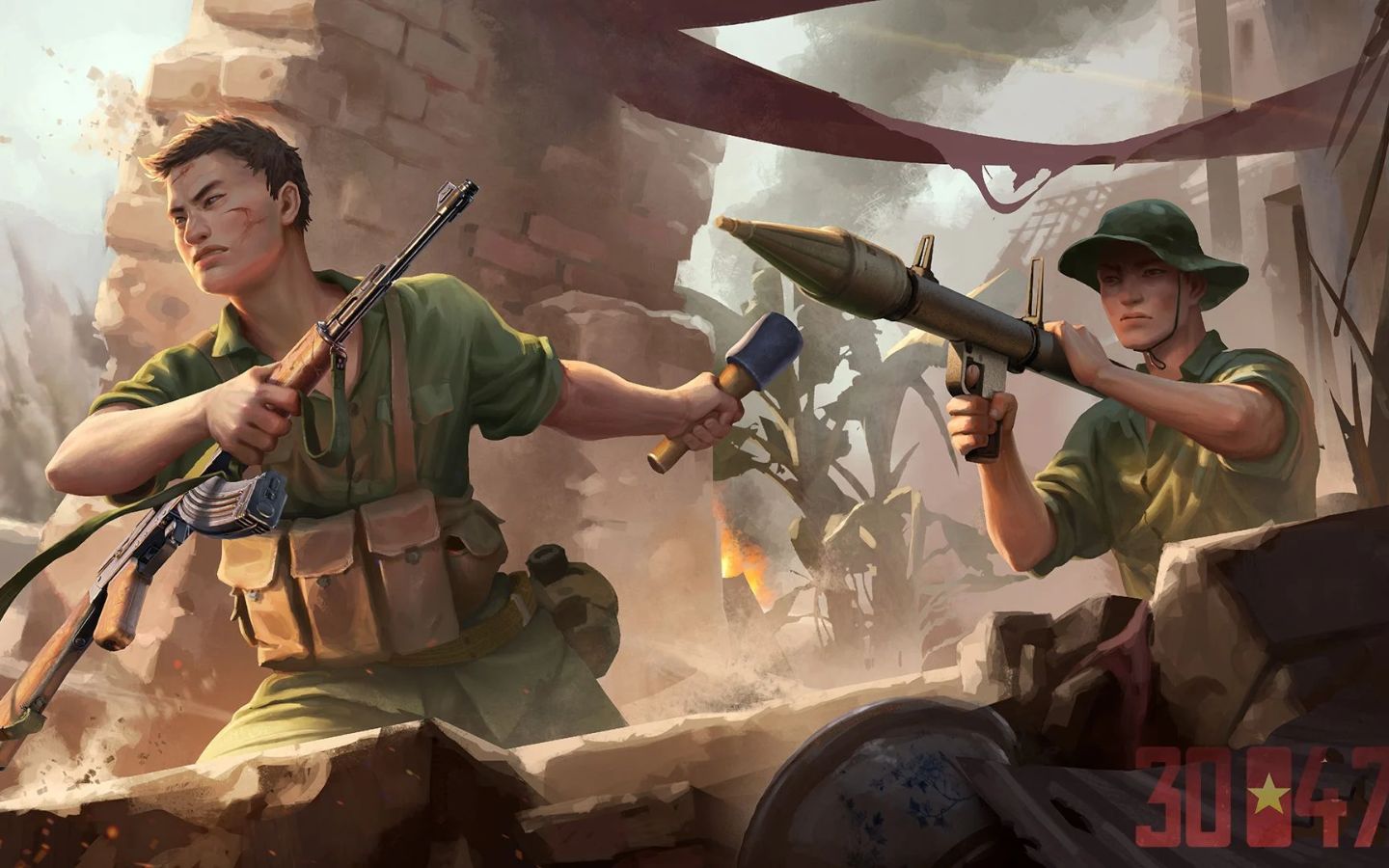 300475 tái hiện lại chiến dịch Hồ Chí Minh huyền thoại được phát triển bởi Hiker Games