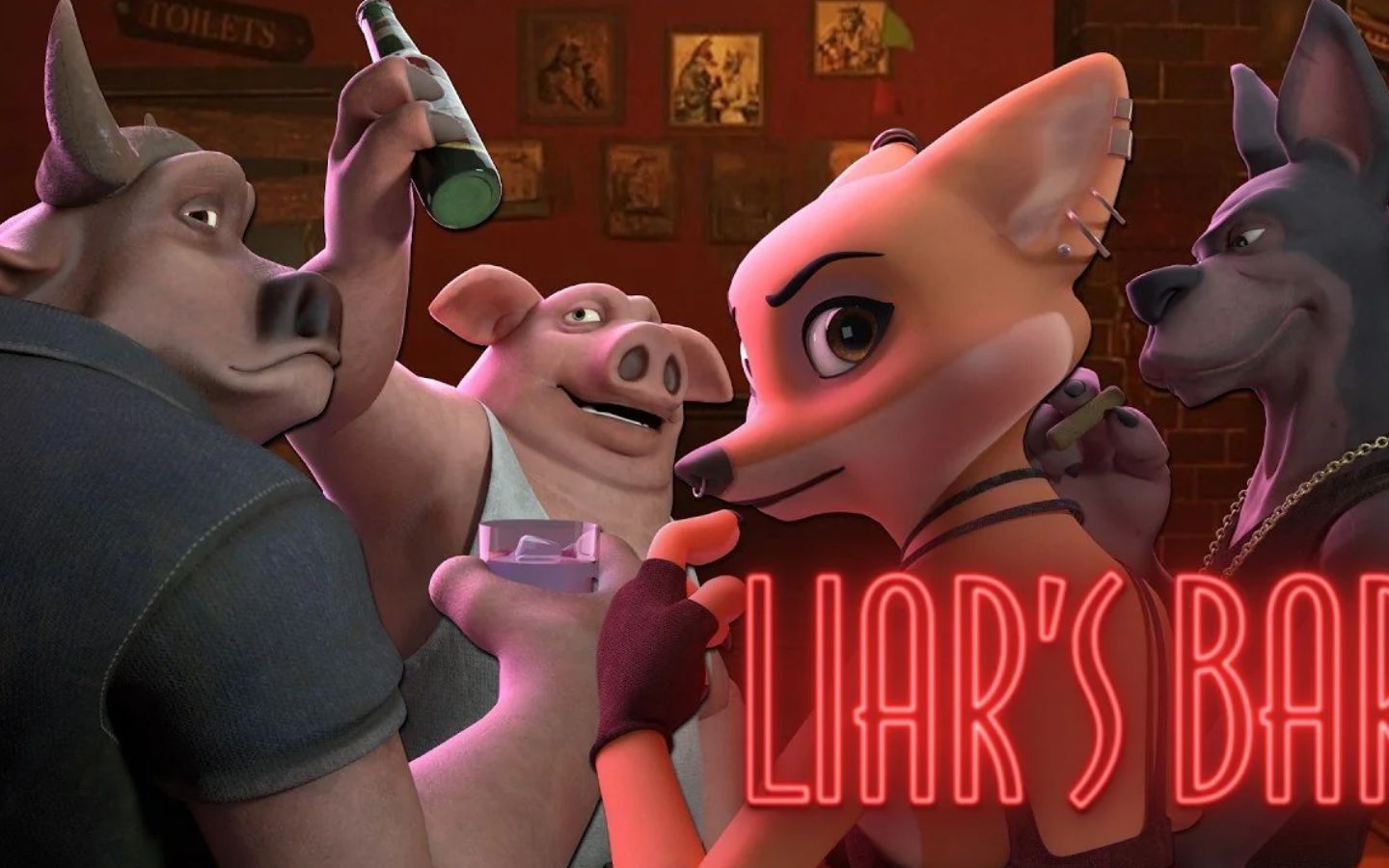 Liar's Bar lấy bối cảnh tại một quán bar kỳ lạ nơi khách hàng đều có bí mật riêng