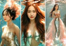 Hướng dẫn “đu trend” biến hình tiên cá AI gây sốt trên TikTok Hướng dẫn "đu trend" biến hình tiên cá AI gây sốt trên TikTok